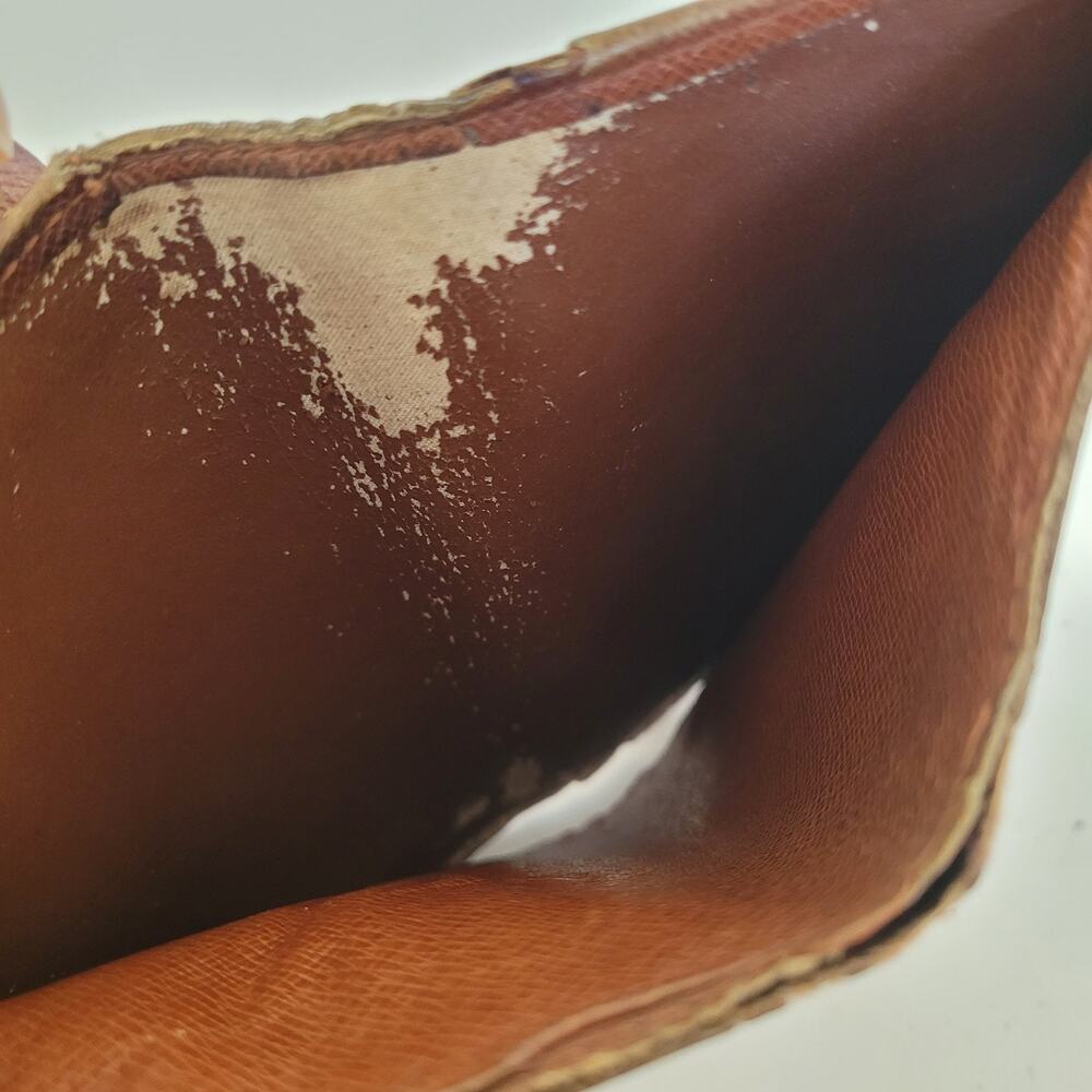 Louis Vuitton Portefeuille Tresor Bifold Wallet Medium Monogram Brown Vintage - Picture 8 of 13